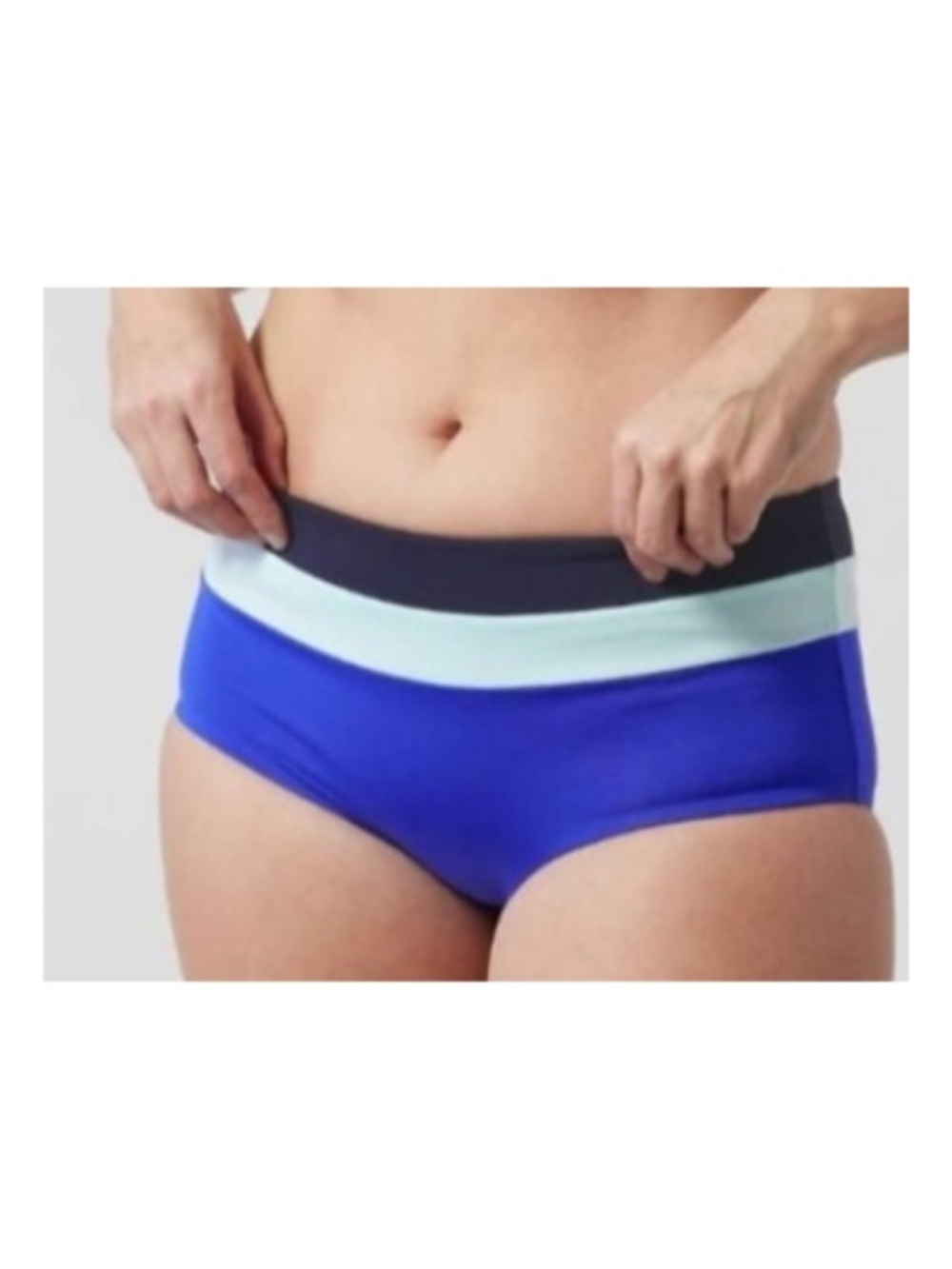 New! Athleta Coastline Swin Boy Short, Size M, Cobalt Blue